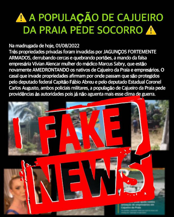 Deputado Fábio Abreu reage a fake news e promete levar autor a justiça